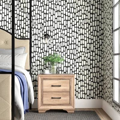 My Favorites Lists | Wayfair Laundry Ideas, Trellis Wallpaper, Chic Wallpaper, Risky Business, Brush Painting, Wayfair Furniture, York Wallcoverings, Metallic Wallpaper, Bathroom Wallpaper