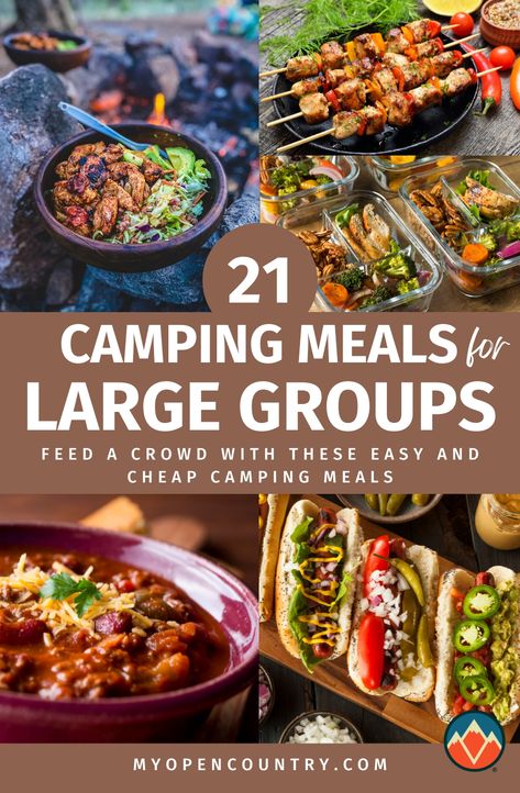 Explore vegetarian camping meals that are not only easy to prepare but also delicious and healthy! Perfect for dinner, these premade options are great for large groups. Enjoy a variety of flavors that are sure to please any palate, making your outdoor dining experience memorable. Camp Lunch Ideas Outdoors, Car Camping Meals, Vegetarian Camping Meals, Camping Trip Food, Camping Meals For A Crowd, Camp Stove Recipes, Healthy Camping Meals, Camping Dinner Ideas, Picnic Meals