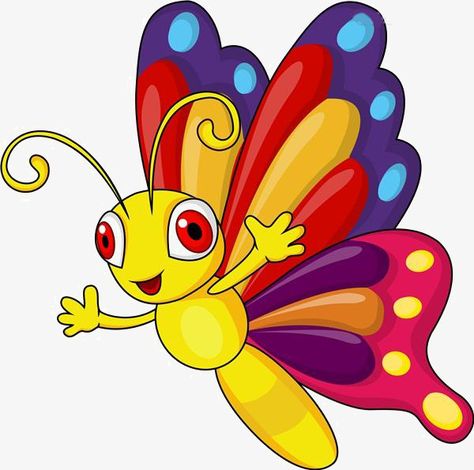 Butterfly Cartoon, Cartoon Butterfly, Pola Bordir, Butterfly Images, Butterfly Clip Art, Funny Photography, Cartoons Png, Pola Sulam, Butterfly Drawing