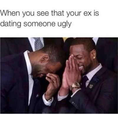 When you see that your ex is dating someone ugly ... #downgrade #thedamien Ex Girlfriend Memes, Ex Memes, Crazy Ex, Flirting Moves, Funny Dating Quotes, Dating Memes, Komik Internet Fenomenleri, Dating Humor, Dating Quotes