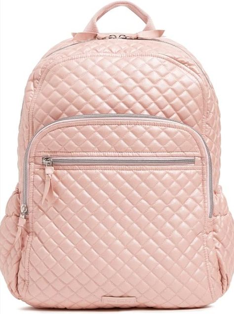 Vera Bradley Cotton Campus Backpack, Rose - Perfect blend of style and utility. This spacious, durable backpack features multiple compartments for organization, a comfortable fit, and the vibrant Rose design. Ideal for students, travelers, and everyday use! #Backpack #VeraBradley #Style #Rose Vera Bradley Campus Backpack, Vera Bradley Backpack Campus, Commuter Backpack, Campus Backpack, Back To School Backpacks, Paper Store, Backpack For Teens, Artistic Style, Pink Backpack