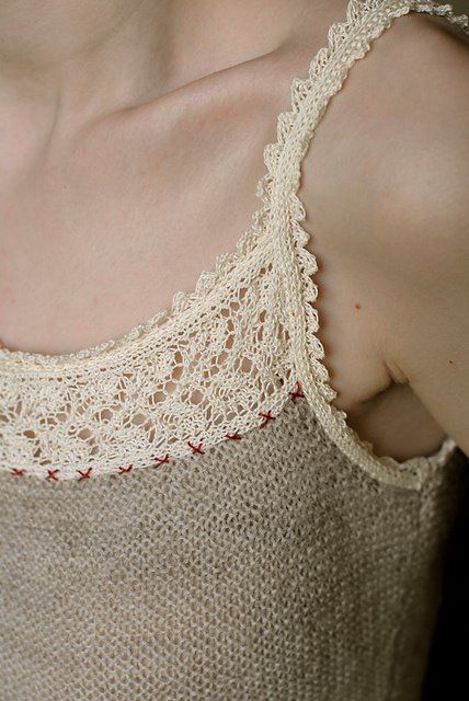 Jennie Atkinson Knit Lace Stitches, Knitting Fashion Design, Lace Insertion, Camisole Pattern, Knitting Lace, Hand Knits, Machine Knit, Knitted Lace, Knit Lace