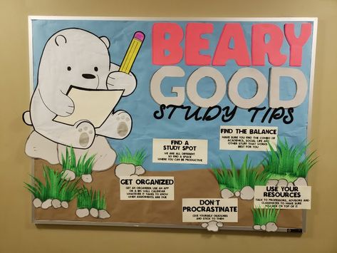 Ra Bulletin Boards Motivation, Bulletin Board Ideas Motivational, Ra Study Tips Bulletin Board, Ra Summer Bulletin Boards, Ra Academic Bulletin Boards, Bulletin Board Ideas Ra College, Study Tips Ra Bulletin Board, Info Bulletin Board Ideas, Ra College Bulletin Boards