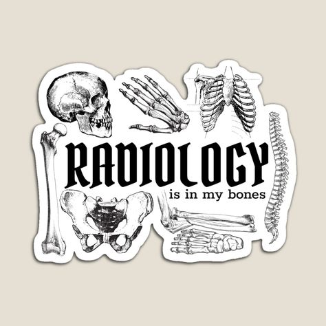 Rad Tech Humor, Bones Human, Radiology Humor, Rad Tech Week, Radiology Gift, Radiology Shirts, Radiology Student, Hijab Hipster, Medical Stickers