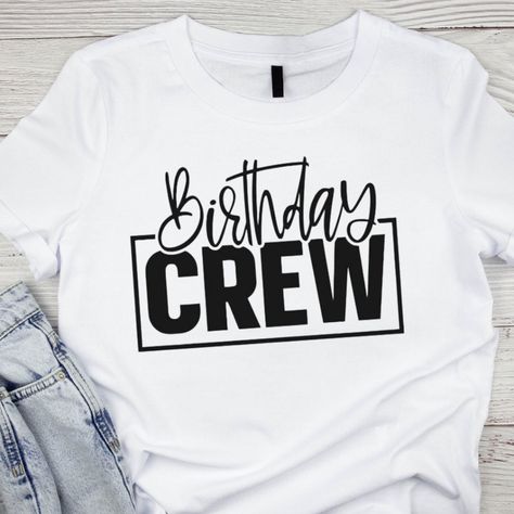 Introducing Our Birthday Crew Shirt, Happy Birthday Shirt, Gift Birthday - Available In A Wide Range Of Sizes, From S To 3xl, And A Vibrant Array Of Colors, You Can Find The Perfect Fit And Shade To Suit Your Personal Style. - Once You Place Your Order, Our Dedicated Team Will Ensure It Is Promptly Processed And Shipped To Your Doorstep. - If You Need To Make Any Changes To Your Order, Simply Let Us Know After Your Purchase, And We'll Be More Than Happy To Assist You. 50th Birthday Crew Shirts Ideas, Birthday Crew Shirts Ideas, Adult Birthday Shirt, Cousin Tshirts, Birthday Crew Shirts, Happy Birthday Shirt, Birthday Squad Shirts, Funny Birthday Shirts, Birthday 4