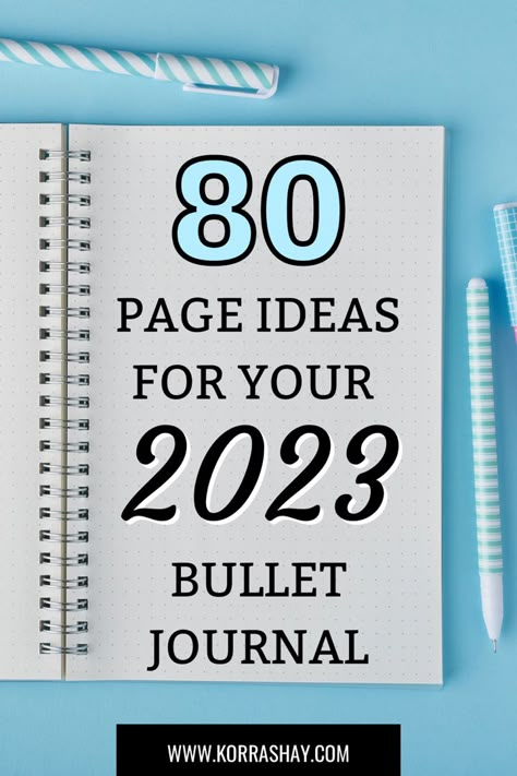 2023 Bullet Journal, Bullet Journal Index, Bullet Journal Page Ideas, Journal Page Ideas, How To Bullet Journal, Bullet Journal Work, Bullet Journal For Beginners, Bullet Journal Page, Bullet Journal Ideas Templates