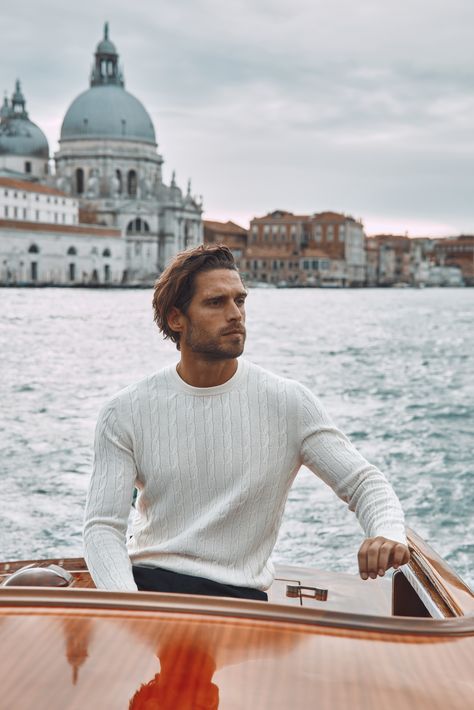 Yacht Men Outfit, Old Money Outfits Men Winter, Italy Luca, Luca Faloni, Ryke Meadows, Permanent Style, Mens Quarter Zip Sweater, Stealth Wealth, Summer Cruise