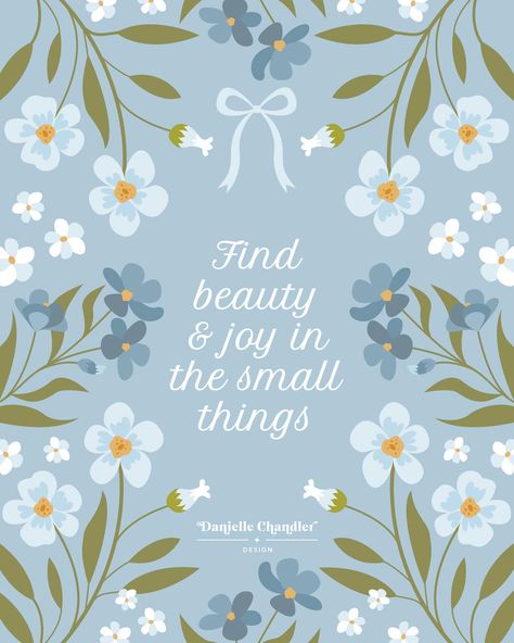 Find beauty & joy in the small things 🌼🌱🌷 Dream Illustration, Spring Inspo, Patterns Wallpaper, The Small Things, Vintage Poster Art, Cute Patterns Wallpaper, March 16, Drawing Practice, Small Things