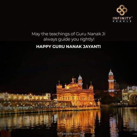 Heartiest wishes to you and your family on the auspicious occasion of Guru Nanak Dev Ji's birth anniversary. May this Gurpurab bring lots of joy and happiness to your life. Happy Gurupurab #infipeople #infinitypeople #infiventures #infinityventures #gurunanak #gurunanakjayanti #gurunanakkteachings #gurunanakquotes Happy Gurupurab Wishes, Happy Gurupurab Guru Nanak Dev Ji, Gurupurab Wishes, Guru Nanak Jayanti Wishes, Happy Gurupurab, Happy Gurunanak Jayanti, Guru Ram Das, Happy Guru Nanak Jayanti, Nanak Jayanti