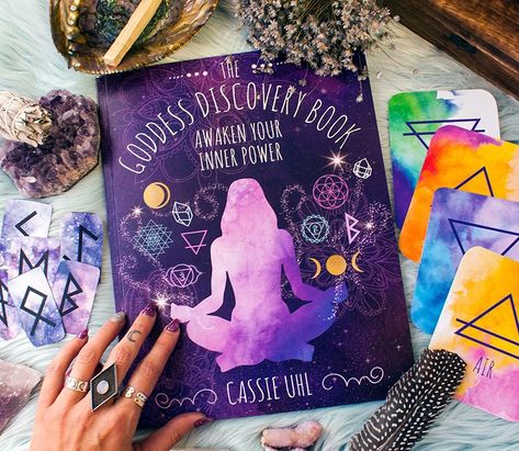 Goddess Books, Aura Colors Quiz, Nyx Goddess, Crystal Kits, Oracle Card Spreads, Goddess Provisions, Beginner Witch, Color Quiz, Witch Tips