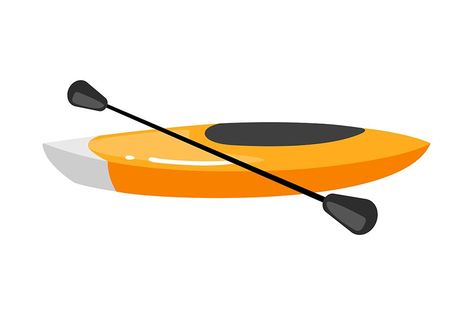 Kayak flat vector illustration. Extreme sports. Equipment for kayaking, canoeing. Active lifestyle. Outdoor activities. Water transport. Boat with paddle isolated cartoon clipart on white background. ZIP file contains: EPS, JPG. If you are interested in custom design or want to make some adjustments to purchase the product, don't hesitate to contact us! bsd@bsdartfactory.com Kayak Illustration, Canoe Illustration, Water Transport, Kayak Boats, Kayak Paddle, Cartoon Clipart, Flat Vector Illustration, Canoe And Kayak, Flat Vector