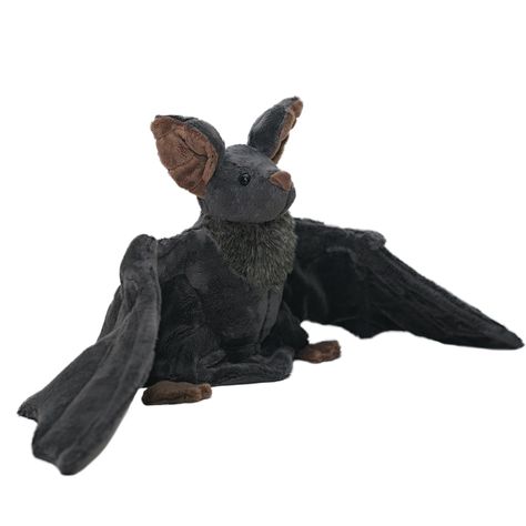 Bat Stuffed Animal, Creepy Stuffed Animals, Bat Plush, Bat Animal, Valentines Birthday, Cute Bat, Halloween Easter, Teddy Bear Stuffed Animal, Kids Gift Guide