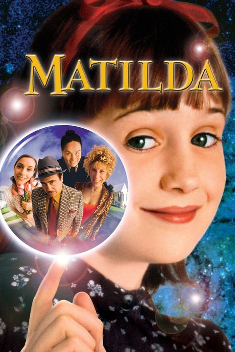 Matilda Film, Matilda Movie, Mara Wilson, Tam Film, Danny Devito, I Love Cinema, Tv Series Online, 90s Movies, Kids' Movies