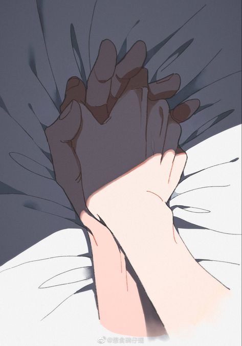 Guy Kissing Hand Reference, Hands Grabbing Bed Sheets Drawing, Lying On Someones Lap Reference, Hands On Bed Drawing, Jealous Drawing Reference, Hand Holding Drawing Couple, Veiny Arms Drawing, Hands Tied Above Head Pose Reference, Wet Hands Drawing