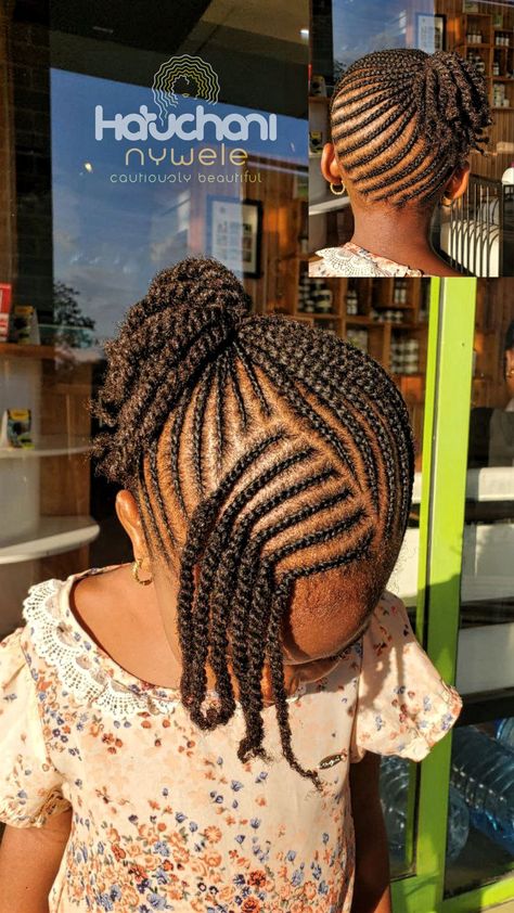 Free Hand Hairstyles For Kids, Kids Cornrow Hairstyles Natural Hair For School, Shuku Hairstyle Natural Hair, Cornrow Mohawk Hairstyles, Hair Plaiting, Free Hand Hairstyles, Kids Cornrow Hairstyles Natural Hair, Cornrow Hairstyles For School