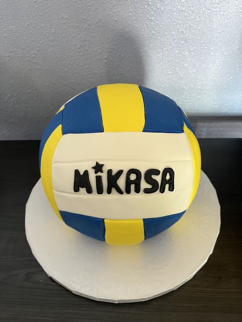 Volleyball Themed Cake, Birthday Cake Volleyball, Volleyball Cake Ideas, Cake Volleyball, Volleyball Birthday Cakes, Volleyball Party Decorations, Volleyball Cake, Volleyball Birthday Party, 12th Birthday Party Ideas