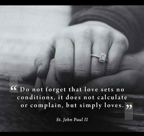 Catholic Marriage, Christ Centered Marriage, Matrimonial Services, Bible Promises, Saint Quotes, John Paul Ii, Pope John, Catholic Quotes, Meaning Of Love