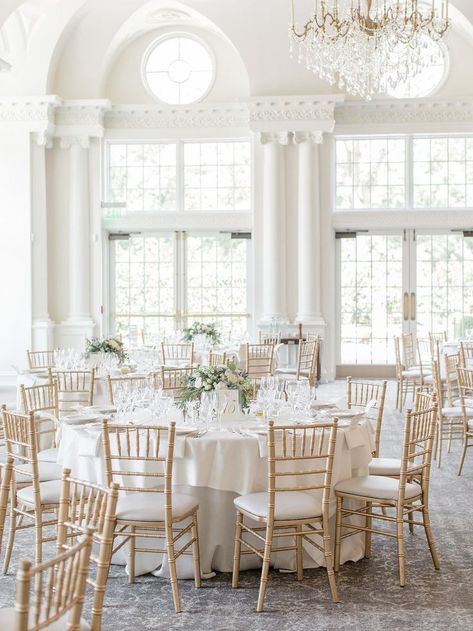 Wedding Venues Indoor Elegant, Park Chateau, Romantic Theme Wedding, Indoor Wedding Receptions, Romantic Wedding Receptions, Wedding Venues Indoor, Elegant Wedding Venues, Garden Wedding Reception, Elegant Wedding Reception