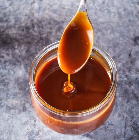 How to Make Ten-Minute Microwave Caramel  | Cook's Illustrated Miso Caramel, Microwave Caramels, Caramel Recipes Sauce, How To Make Caramel, Homemade Caramel Sauce, Homemade Condiments, Condiment Recipes, Malted Milk, Salted Caramel Sauce