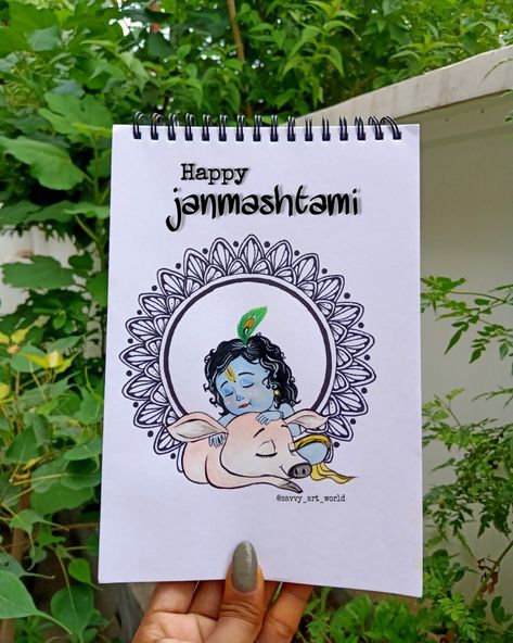 Bholenath Mandala Art, Kanha Ji Mandala Art, Krishna Ji Drawing Easy Simple, Janmashtami Mandala Art Easy, Kanha Ji Canvas Painting, Kahana Ji Drawing, Kanha Ji Sketches, Cute Kanha Drawing, Shree Krishna Mandala Art