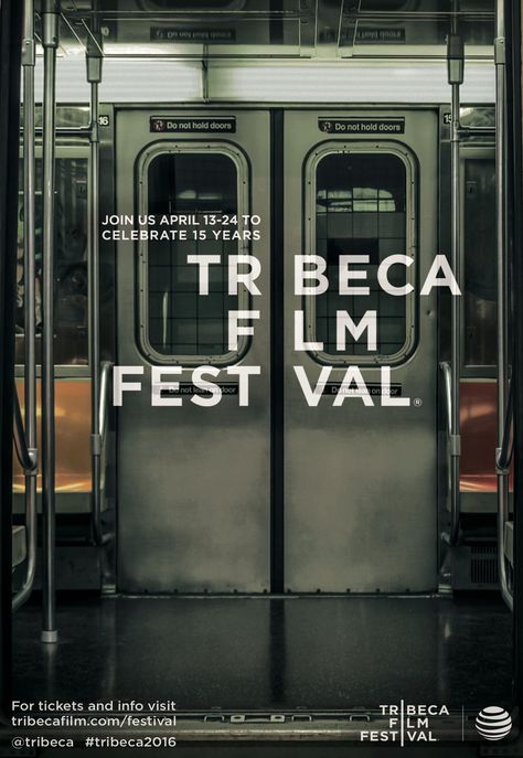 Tribeca Film Festival: Join us, 3 | Ads of the World™ Classy Poster, Typography Styles, Poster Grafico, Film Festival Poster, Cinema Design, Poster Graphic Design, Event Posters, Marketing Poster, Tribeca Film Festival