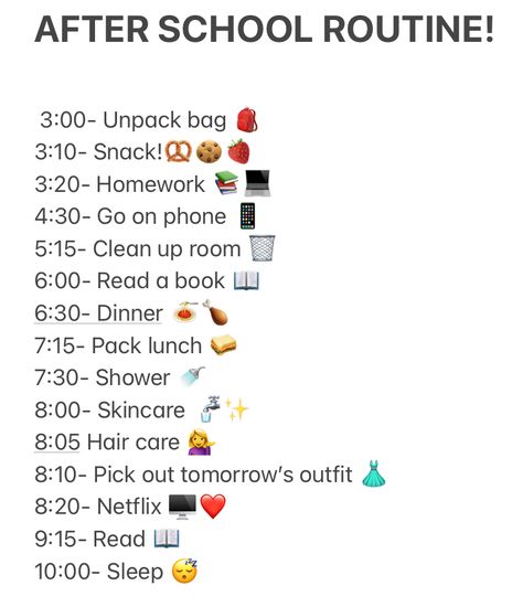 Apps For Daily Routine, After School Routine Schedule, Routine Apps, Good Apps For Iphone, Routine School, Healthy Routines, Routine Schedule, Middle School Survival, Night Routines
