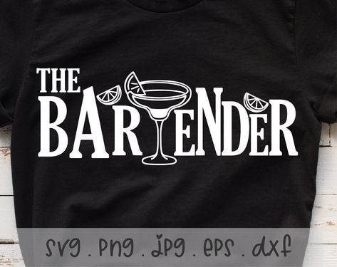 Bartender Shirts Svg, Alcohol Tshirt Design, Alcohol Commercial, Bartender Quotes, Beer Margarita, Bartender Shirts, Bartender Drinks, Bar Shirt, Bar Beer