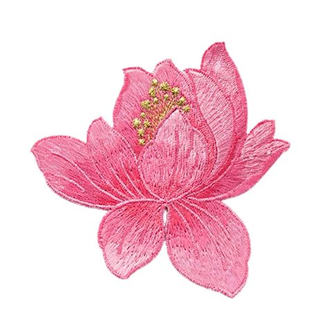 PRICES MAY VARY. Multicolor lotus flower embroidery appliques are ideal for decorating your jeans, hats, bags, jackets and shirts evening dresses, party dresses, bridesmaid dresses, home furnishings, luggage, home textiles, swimwear, children's clothing, clothing decorations, and anywhere you can show off your unique designs. Embroidered Lotus Applique Designs, Embroidery Materials, Stitches, Patches, Iron-On Patches, Decorative Accessories. Lotus Flower Embroidery Iron-On Appliqué, Using gold t Lotus Flower Embroidery, Lotus Embroidery, Patch Embroidery, Flower Patch, Patchwork Fabric, Clothing Patches, Iron On Applique, How To Iron Clothes, Embroidery Fabric