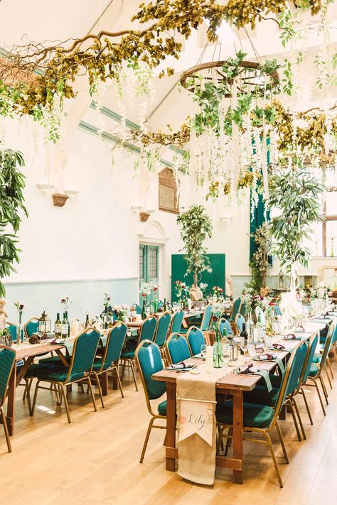 Village Hall Decorations, Wedding Village Hall, Diy Village Hall Wedding, Community Centre Wedding, Village Hall Wedding Decorations, Village Hall Wedding Reception, Tolkien Party, Hall Wedding Decorations, Community Hall Wedding