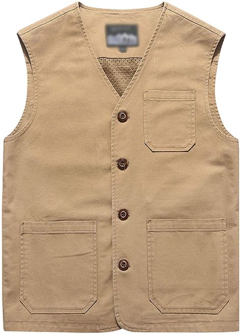 Flygo Men's Casual Cotton Outdoor Fishing Travel Safari Photo Vest with Pockets(Small, Khaki) at Amazon Men’s Clothing store Adventure Clothing Men, Photography Vest, Fashion Sketches Men, Safari Vest, Safari Photo, African Print Tops, Vest With Pockets, Cargo Vest, Lightweight Vest