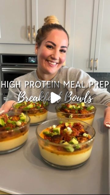 Protein Heavy Breakfast Ideas, Breakfast Meal Prep With Eggs, Savory Breakfast Prep, Breakfast Quesadilla Meal Prep, Breakfast High Protein Meal Prep, High Protein Egg Recipes, 40 Gram Protein Breakfast, Meal Prep Protein Breakfast, Chicken Breakfast Sausage Recipes