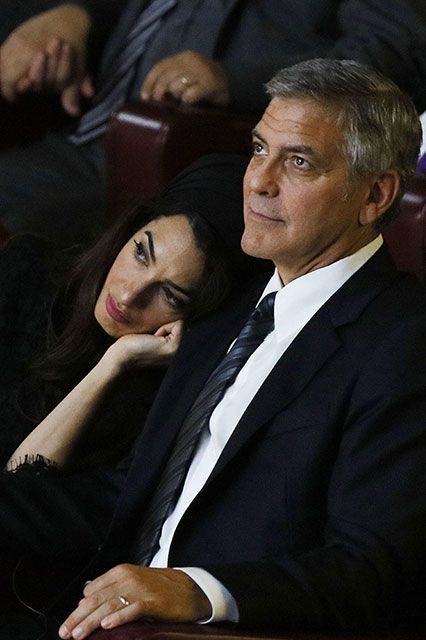 George Clooney Amal Alamuddin, Amal Alamuddin, Human Rights Lawyer, 2nd Wedding Anniversary, Amal Clooney, George Clooney, Olivia Palermo, Lady Diana, 인물 사진