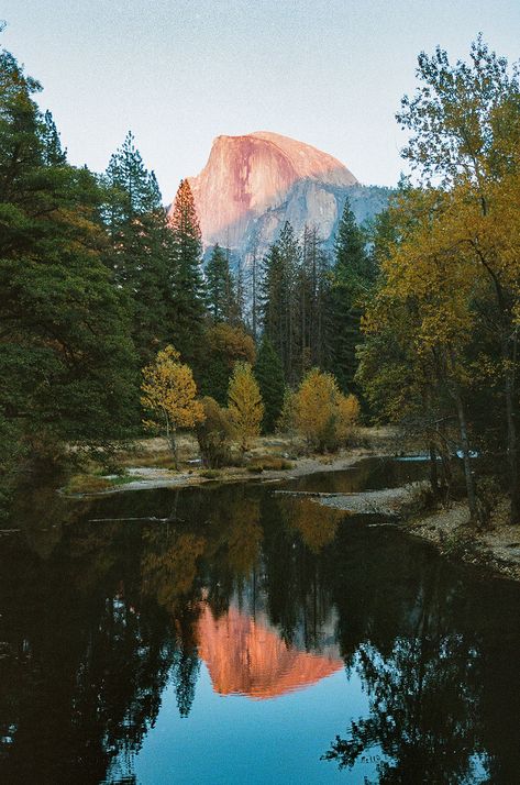 11 Best Yosemite Valley Reflection Photos - 35mm | Field Mag Yosemite Photography, Cali Trip, Merced River, Valley Landscape, Reflection Photos, Mountain Landscapes, National Parks Photography, Double Vision, Solo Trip