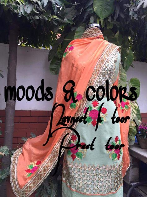 Awesome color combination ## love u moods and colors boutique ## Punjabi Outfits, Boutique Suits, Mood Colors, Beautiful Suit, Love U, Indian Designer, Punjabi Suits, Indian Designer Wear, Designer Wear