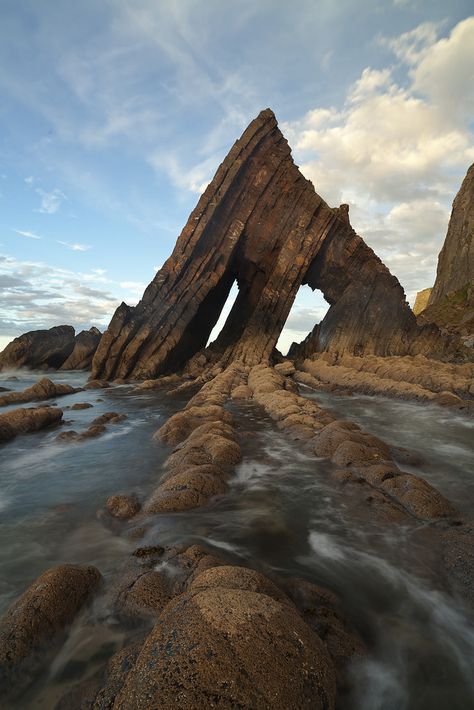 North Devon, Rock Formations, Devon, The Ocean, Water