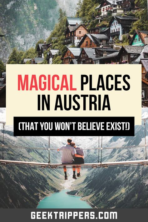 Austria Travel Guide, Austria Travel, Europe Trip, Travel List, Alam Yang Indah, Magical Places, European Travel, Travel Inspo, Oh The Places Youll Go