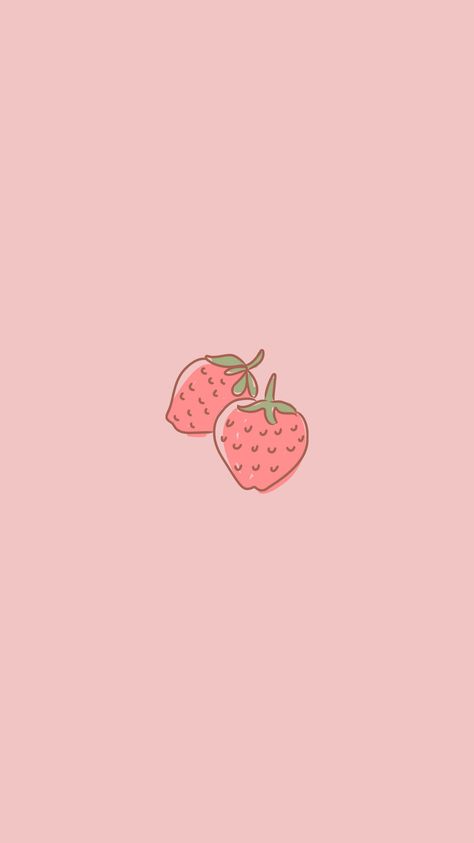 Pink Wallpaper Strawberry, Aesthetic Wallper Ipad, Strawberry Aesthetic Wallpaper, Wallpaper Pink Cute, Pink Tumblr Aesthetic, Bow Wallpaper, Cocoppa Wallpaper, Cute Galaxy Wallpaper, Wallpaper Nature Flowers