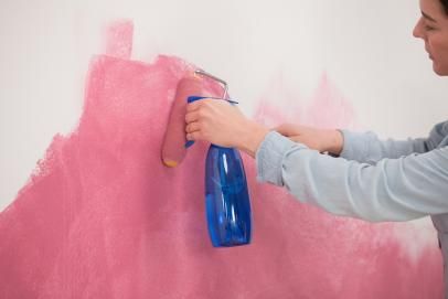 Create a Dreamy Watercolor Wall for Impact | HGTV