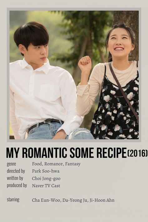 My Romantic Some Recipe Drama, Kdrama 2016, Kdrama List, Korean Tv Series, Korean Series, High School Drama, Drama List, Drama Tv, Korean Drama Tv