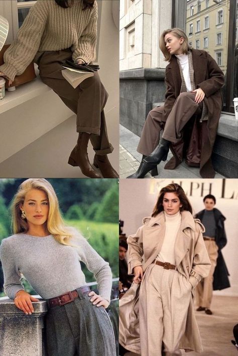 #oldmoneylooks#vscooldmoney#aesthetic#vintage#ootd#cool Luxury Outfits Women, Old Money Look, Casual Academia, December Outfits, Princess Diana Fashion, Trench Coat Outfit, Womens Business Casual, Cute Winter Outfits, Coat Outfits