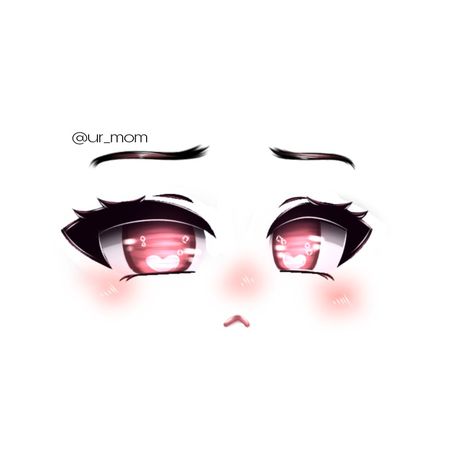 Gacha pink eyes Gacha Life Face, Gacha Life Eyes, Gacha Face, Gacha Eyes, Bubble Candy, Chibi Body, Cute Eyes Drawing, Club Face, Cartoons Png