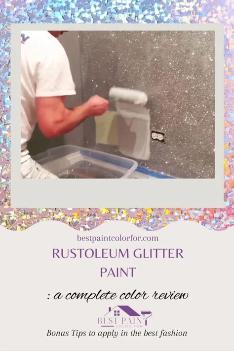 So, I’ve just tried the brand-new bucket of Rustoleum Glitter paint, I’d like to talk to you about applying glitter paint to your walls. Off White Paint Colors, Sage Green Paint Color, Paint Color Guide, Review Tips, Sage Green Paint, Painting Tile Floors, Cabinet Paint Colors, Off White Paints, Best Paint