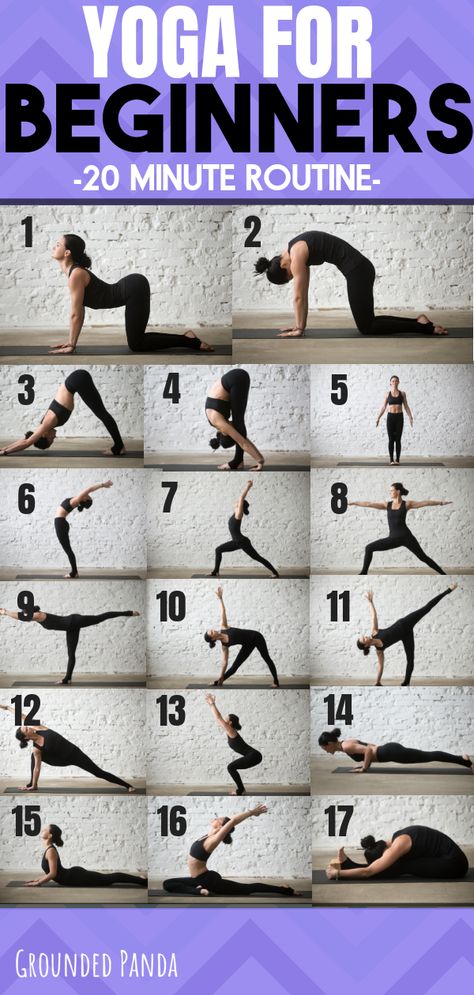 Are you a complete beginner to yoga? This 20 minute yoga routine for beginners will help you tone, improve flexibility, lose weight, and build a strong foundation of some of the most essential yoga poses. #yoga #yogaforbeginners #yogaroutine #yogaworkout #yogaposes #groundedpanda Essential Yoga Poses, Beginner Pilates, Yoga Routine For Beginners, Ashtanga Vinyasa Yoga, 20 Minute Yoga, Body Transformations, Pilates Video, Latihan Yoga, Yoga Beginners