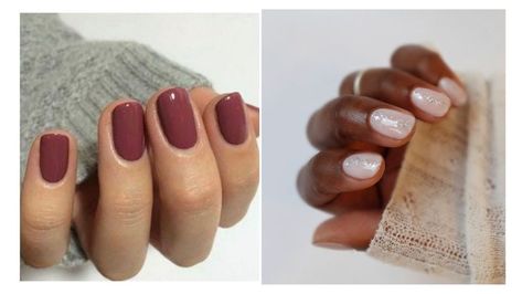 There Are 7 Different Nail Shapes But Which One Should You Go For? | Grazia Natural Nail Shapes, Flare Nails, Acrylic Nails Stiletto, Natural Gel Nails, Lipstick Nails, Acrylic Nail Shapes, Different Nail Shapes, Squoval Nails, Round Nails