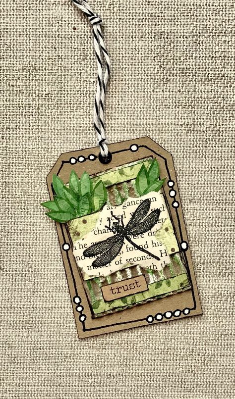 Tea Bag Art, Artist Trading Card, Mixed Media Tags, Scrapbook Tag, Atc Cards, Diy Bookmarks, Vintage Junk, Diy Tags, Vintage Junk Journal