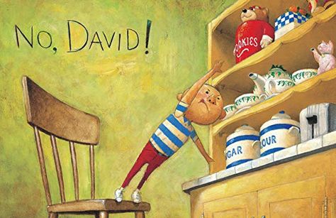 No David Book, 21st Birthday Gift Baskets, 21st Birthday Basket, Boyfriend 21st Birthday, No David, David Shannon, Guys 21st Birthday, Children's Book Characters, Old Children's Books