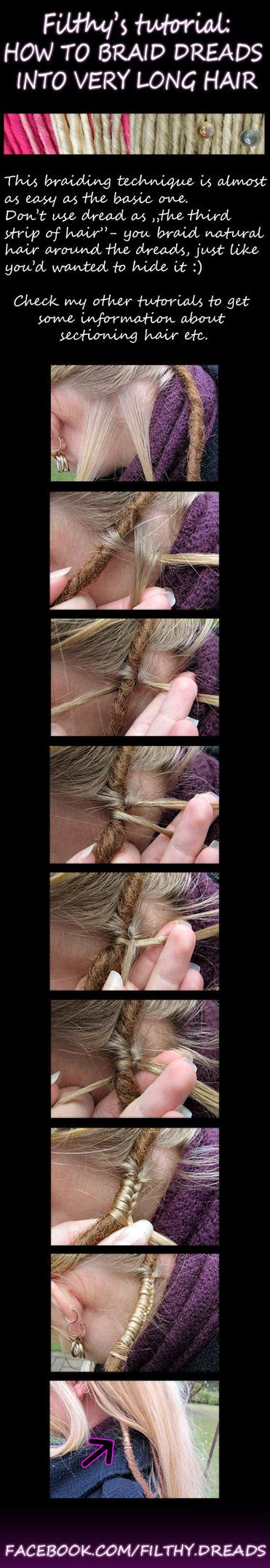 Temporary Dreads, Dreads Diy, Synthetic Dreads Hairstyles, Dreadlocks Diy, Yarn Dreads, Partial Dreads, Dread Hair Extensions, Stitch Braid, Single Ended Dreads