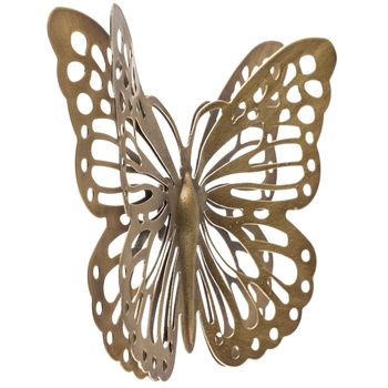 Gold Metal Butterfly Wall Decor Crown Wall Decor, Butterfly Nursery, Wall Decor Hobby Lobby, Acrylic Wall Decor, Metal Butterfly, Butterfly Wall Decor, Cool Mirrors, Tree Wall Decor, Butterfly Wall Art