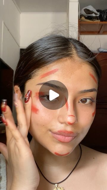 ♡ Pau Avella ♡ on Instagram: "New daily makeup ♥️✨ . . . . . #makeup #makeuptutorial #maquillaje #cute #lipstick #blush #pink #makeuptrends" How To Do Blush With Lipstick, Blush With Lipstick, Maquillaje Cute, Blush Makeup Tutorial, Makeup 2024, Body Tattoo Design, Cute Lipstick, Lipstick Blush, Lipstick Designs