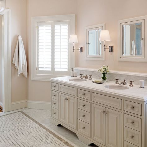 Pink Room Sherwin Williams Design Ideas, Pictures, Remodel and Decor Pinkish 7112 Beach Style Bathroom, Caribbean Homes, Off White Paints, Pink Bathroom, Stylish Bathroom, Pink Room, Traditional Bathroom, Bathroom Cleaning, Contemporary Bathroom